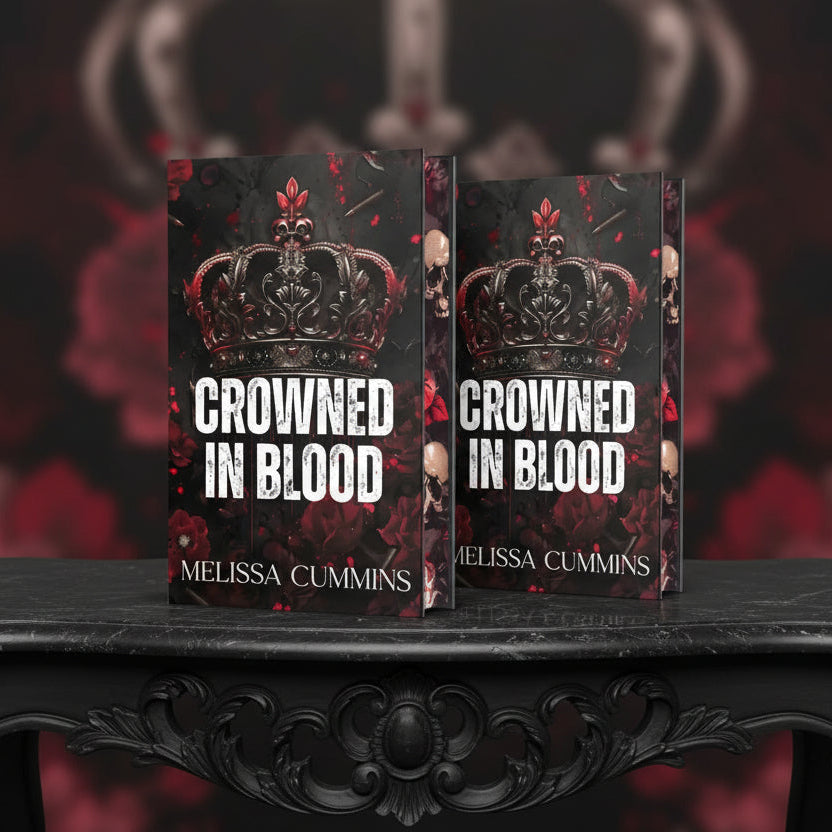 Crowned In Blood Book Box - Dark Mafia Romance Special Edition with Sprayed Edges