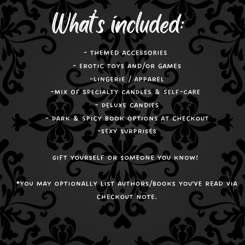 Dark Romance Date Night Box - Couple's or Self (M+🫦) - Dark Romance Crates