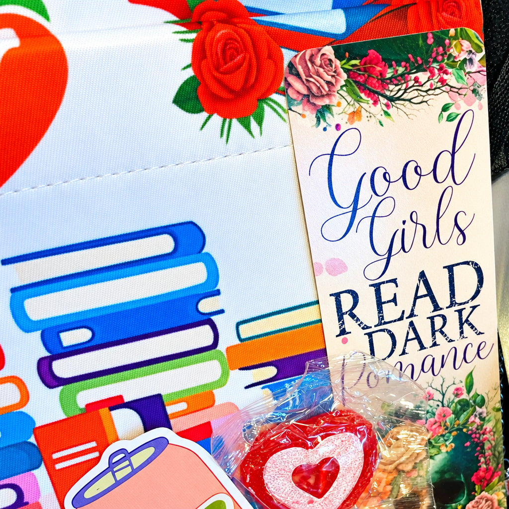 All a Girl Needs Smut Bundle. Dark & Spicy books + themed custom merch. Gift-wrap options. Dark Romance Crates