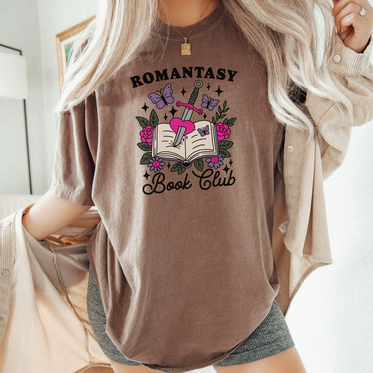 Romantasy Book Club Comfort Colors Shirt