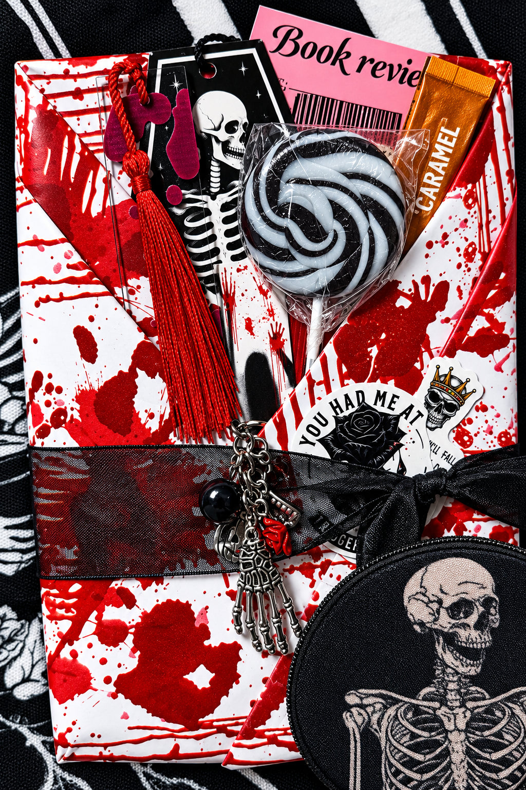 Horror Romance Book Box: Horror Theme, Dark & Spicy Books, Merch