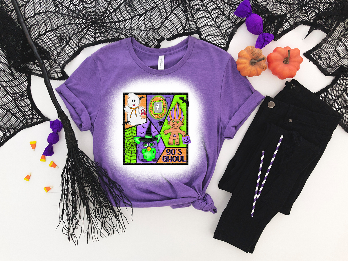 "90s Ghoul" Full Color DTF Tee Shirt