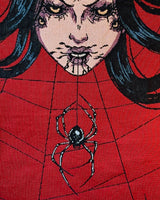 Arachnophobia - Spider Queen Woven Blanket