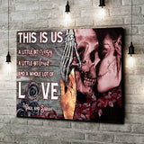 This Is Us Gothic Couple Sign