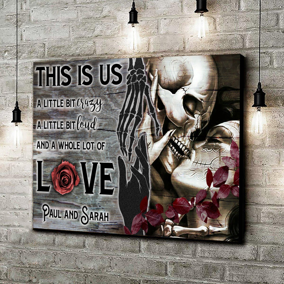 This Is Us Gothic Couple Sign
