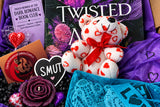 Luxury spicy gift basket - spa, books, toy, gift wrap