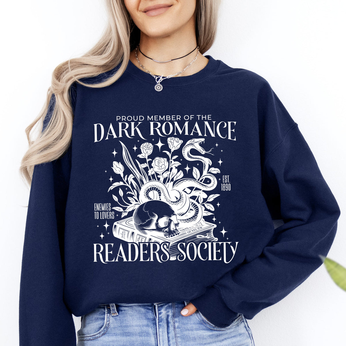 Dark Romance Readers Society, Romantasy, Booktok, Library, Books Sweatshirt