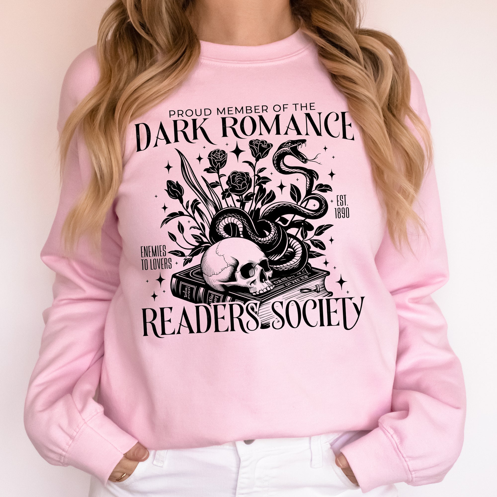 Dark Romance Readers Society, Romantasy, Booktok, Library, Books Sweatshirt