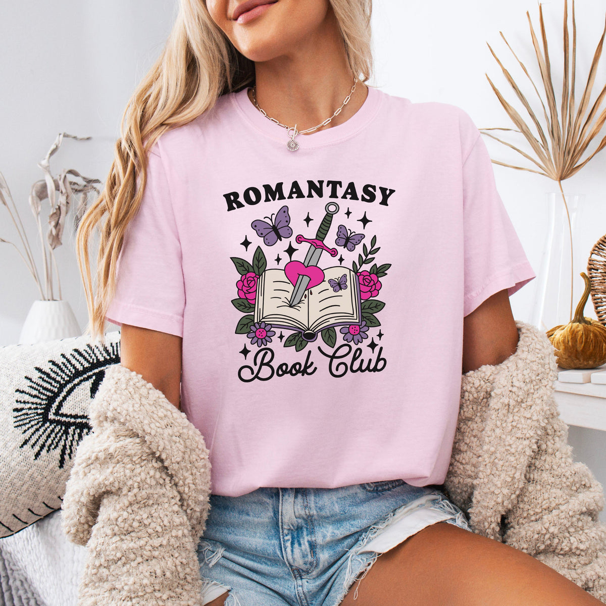 Romantasy Book Club Comfort Colors Shirt