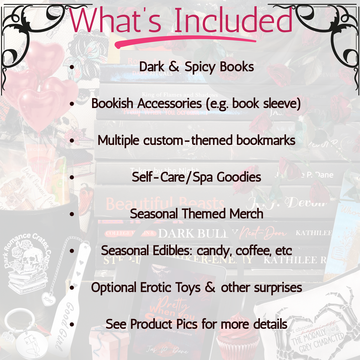 Variety Box: dark romance tropes, spa, toys & more: limited time waitlist lifted!