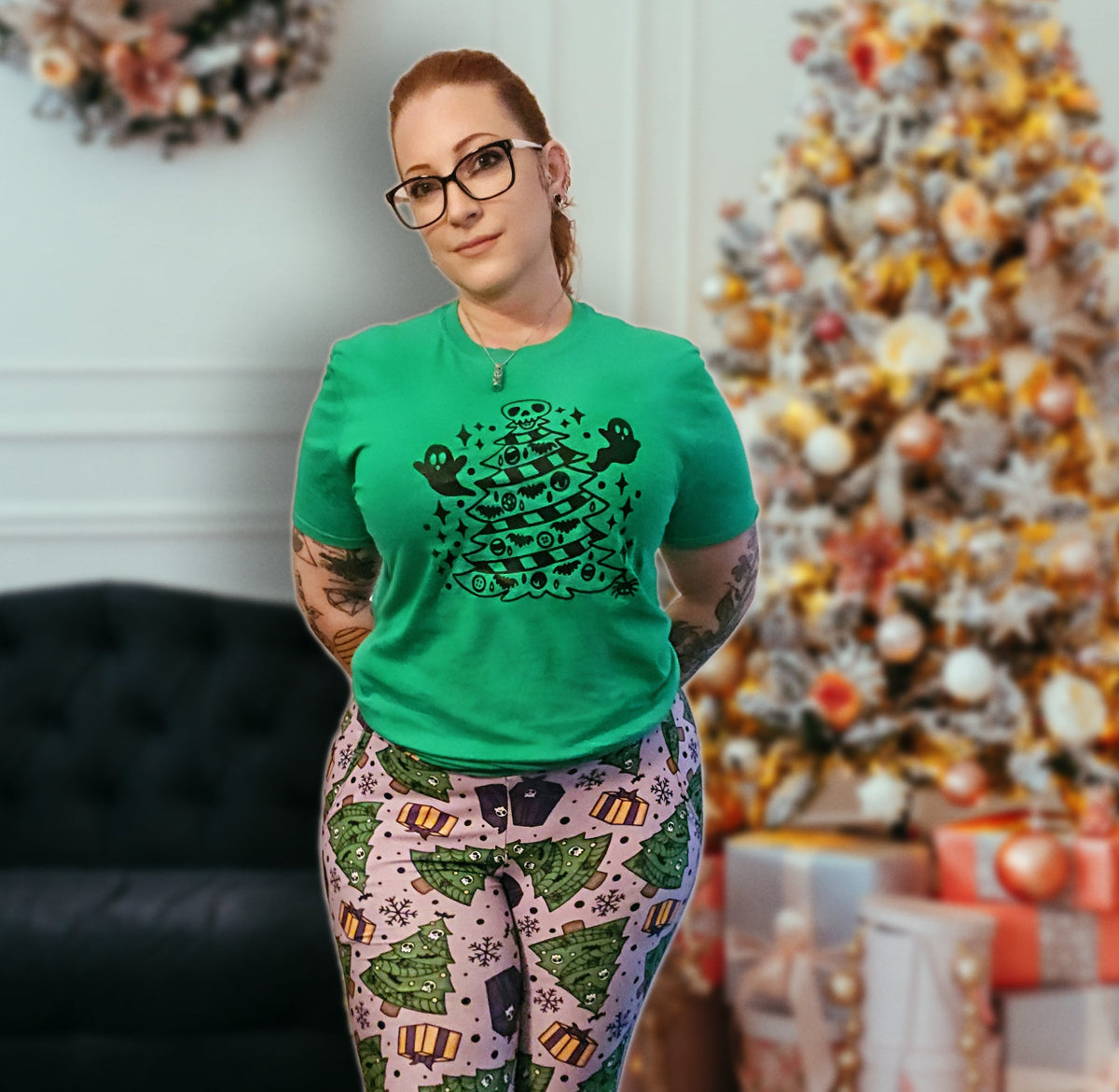 "Creepmas Tree" Spooky Holiday Tee - Unisex Shirt