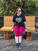 Heart Spider Web Tee - Unisex Shirt